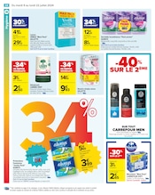 Promos Lame De Rasoir dans le catalogue "LE TOP CHRONO DES PROMOS" de Carrefour à la page 46
