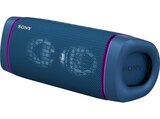 Media-Markt Vlotho - SRS-XB33 tragbar, kabellos, Lautsprecherbeleuchtung, EXTRA BASS Bluetooth Lautsprecher, Blau, Wasserfest SRS-XB33 tragbar, kabellos, Lautsprecherbeleuchtung, EXTRA BASS Bluetooth Lautsprecher, Blau, Wasserfest Angebot bei Media-Markt Vlotho im Prospekt Einfach besser leben