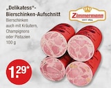 V-Markt Mainburg - Delikatess-Bierschinken-Aufschnitt Angebot im Prospekt Delikatess-Bierschinken-Aufschnitt bei V-Markt im Mainburg Prospekt für 1,29 €