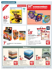 Promos Couette dans le catalogue "LA RENTRÉE À PRIX K.O." de Auchan Hypermarché Couette en promo dans le catalogue Auchan Hypermarché à la page 54