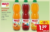 Aktuelles Fruchtsaftgetränk Angebot bei Netto Marken-Discount in Stuttgart ab 1,29 €