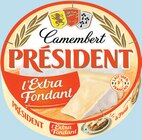 Camembert Extra Fondant - PRÉSIDENT en promo chez Intermarché Hyper Bergerac à 0,95 €