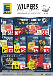 EDEKA Legden Prospekt der aktuellen Woche, gültig von 08.06.2026 bis 13.06.2026 Aktueller EDEKA Legden Prospekt "Aktuelle Angebote" mit 26 Seiten