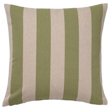 IKEA Braunschweig - Kissenbezug grün natur/gestreift Kissenbezug grün natur/gestreift Angebot bei IKEA Braunschweig im Prospekt Letzte Chance! Schnell sein lohnt sich!