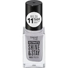 Nagellack Ultimate Shine & Stay 085 von trend !t up für 1,75 € bei dm-drogerie markt im Angebot Nagellack Ultimate Shine & Stay 085 von trend !t up im aktuellen dm-drogerie markt Prospekt