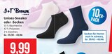 Unisex-Sneaker im Angebot bei Kaufhaus Stolz in Cuxhaven Unisex-Sneaker Angebote von J+T Brown by STOLZ bei Kaufhaus Stolz Cuxhaven für 9,99 €
