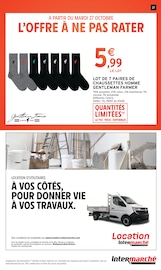 Promos Vêtements dans le catalogue "Intermarché" de Intermarché Express Vêtements en promo dans le catalogue Intermarché Express à la page 27