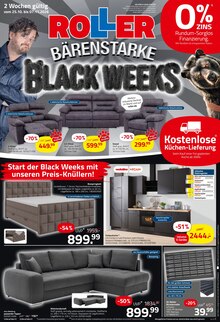 Fernsehsessel im ROLLER Prospekt "BLACK WEEKS" mit 16 Seiten (Rostock)