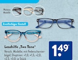 Lesehilfe „Two Tone“ im aktuellen ALDI SÜD Prospekt für 1,49 €