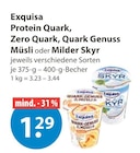 Protein Quark Angebote von Exquisa bei V-Markt Regensburg für 1,29 €