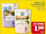 Kaninchen & Huhn oder Huhn & Lachs Angebote von Wildes Land bei Marktkauf Görlitz für 1,00 €