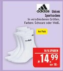 Unisex Sportsocken Angebote von Adidas bei Marktkauf Erlangen für 14,99 €