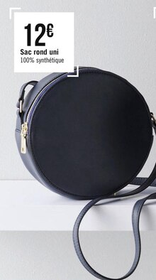 Géant Casino Chaumontel - Sac rond uni Promo Sac rond uni dans le catalogue Géant Casino "Toutes en sincère !" à Chaumontel