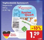 Speisequark Angebote von Vogtlandweide bei Netto Marken-Discount Chemnitz für 1,29 €