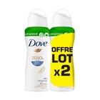 Déodorant Atomiseur  0% "Lot de 2" - DOVE dans le catalogue Carrefour
