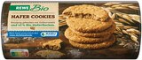 Hafer Cookies im Angebot bei REWE in Gera Hafer Cookies Angebote von REWE Bio bei REWE Gera für 1,29 €