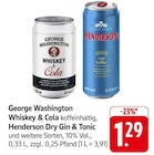 Whiskey & Cola im Angebot bei E center in Rüsselsheim Whiskey & Cola Angebote von George Washington bei E center Rüsselsheim für 1,29 €