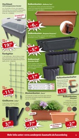 Aktueller Sonderpreis Baumarkt Prospekt mit Blumenkasten, "... da, wo die Preise gestutzt werden!", Seite 13