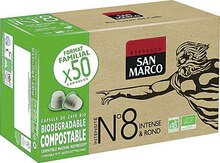 Géant Casino Écouflant - Capsules café Bio N° 8 Intense & Rond Promo Capsules café Bio N° 8 Intense & Rond dans le catalogue Géant Casino "Big promos de l'été" à Écouflant