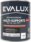 Peinture extérieure Satin multi supports 2,5 L blanc - Evalux en promo chez Brico Dépôt Peinture extérieure Satin multi supports 2,5 L blanc - Evalux dans le catalogue Brico Dépôt