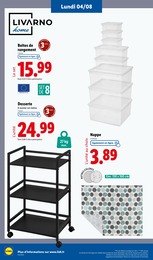 Prix et réduction Nappe dans le prospectus Lidl en cours Offre Nappe dans le catalogue Lidl du moment à la page 24