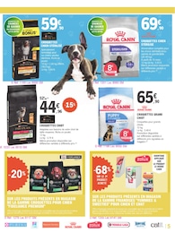 Prix et réduction Royal Canin dans le prospectus E.Leclerc en cours Offre Royal Canin dans le catalogue E.Leclerc du moment à la page 5