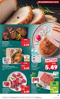 Hackfleisch im aktuellen Kaufland Prospekt (Darmstadt) Hackfleisch im Kaufland Prospekt "RICHTIG FRISCH" mit 69 Seiten (Darmstadt)