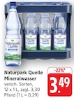 Mineralwasser Angebote von Naturpark Quelle bei EDEKA Pirmasens für 3,49 €