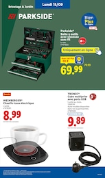 Prix et réduction Multiprise dans le prospectus Lidl en cours Offre Multiprise dans le catalogue Lidl du moment à la page 69