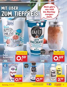Joghurt im Netto Marken-Discount Prospekt "Aktuelle Angebote" mit 49 Seiten (Rostock)
