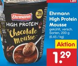 High Protein Mousse von Ehrmann für 1,29 € bei Netto Marken-Discount im Angebot High Protein Mousse von Ehrmann im aktuellen Netto Marken-Discount Prospekt