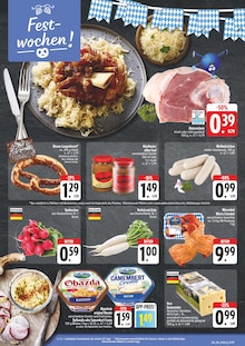 Weißwurst im EDEKA Prospekt "Wir lieben Lebensmittel!" mit 28 Seiten (Chemnitz)