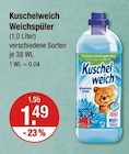 Weichspüler im V-Markt Prospekt Weichspüler von Kuschelweich im aktuellen V-Markt Prospekt für 1,49 €