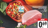 EDEKA Hausen - Schweinesaft-/Krustenbraten Angebot im Prospekt Schweinesaft-/Krustenbraten bei EDEKA im Hausen Prospekt für 0,69 €