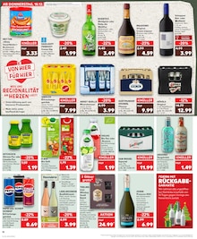 Wasser im Kaufland Prospekt "Aktuelle Angebote" mit 38 Seiten (Dortmund)