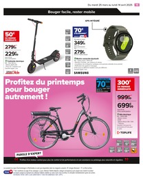 Offre Vélo Électrique dans le catalogue Carrefour du moment à la page 17