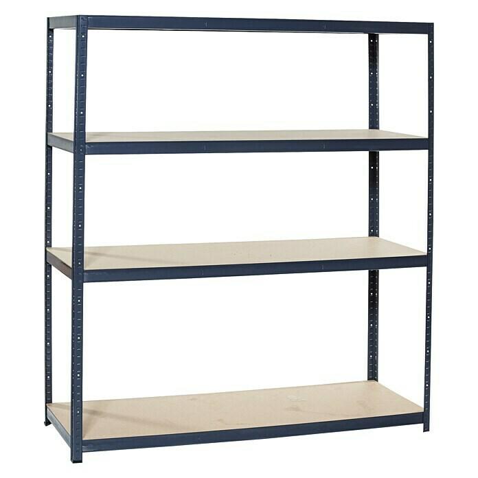 BAUHAUS Steinhagen - Regalux Metall-Schwerlastregal R250 (60 x 160 x 180 cm, Traglast: 250 kg/Boden, Stecken) Regalux Metall-Schwerlastregal R250 (60 x 160 x 180 cm, Traglast: 250 kg/Boden, Stecken) Angebot bei BAUHAUS Steinhagen im Prospekt Bringen Sie Ordnung in Werkstatt, Haus & Garten