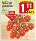 Rispentomaten Angebot im WEZ Stadthagen Prospekt WEZ Stadthagen Prospekt mit Rispentomaten im Angebot für 1,11 €