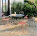 Table ronde romantique - VENCE en promo chez Super U Liévin à 35,99 €