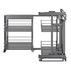 Promo Rangement coulissant droit 4 paniers pour meuble bas d'angle 100cm à 229,00 € dans le catalogue Brico Dépôt à Le Pontet