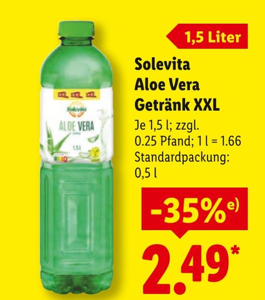 Aloe Vera Getränk XXL