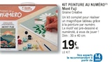 Kit peinture au numéro mont fuji - GRAINE CRÉATIVE à 19,90 € dans le catalogue E.Leclerc