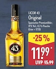 LICOR 43 von Original im aktuellen ALDI Nord Prospekt