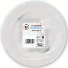 100 assiettes blanches - U en promo chez Hyper U Arras à 9,98 €