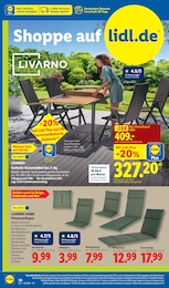 Sonnenliege Angebot im aktuellen Lidl Prospekt auf Seite 10