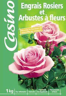 Casino Supermarchés Denouval - Engrais pour rosiers 1 kg Promo Engrais pour rosiers 1 kg dans le catalogue Casino Supermarchés "Le mois Casinomania" à Denouval