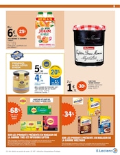 Promos Confiture dans le catalogue "FAITES VOS COURSES À PRIX E.LECLERC" de E.Leclerc à la page 9