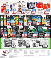 Budweiser Angebot im aktuellen HIT Prospekt auf Seite 19