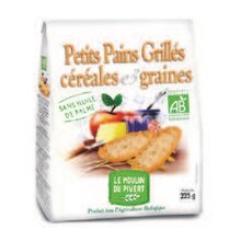 Petits pains grillés céréales & graines - NaturéO à Bois-Colombes Petits pains grillés céréales & graines en promo chez NaturéO Bois-Colombes à 2,50 €