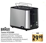 Toaster HT1510BK im Angebot bei E center in Offenburg Toaster HT1510BK Angebote von Braun bei E center Offenburg für 29,99 €